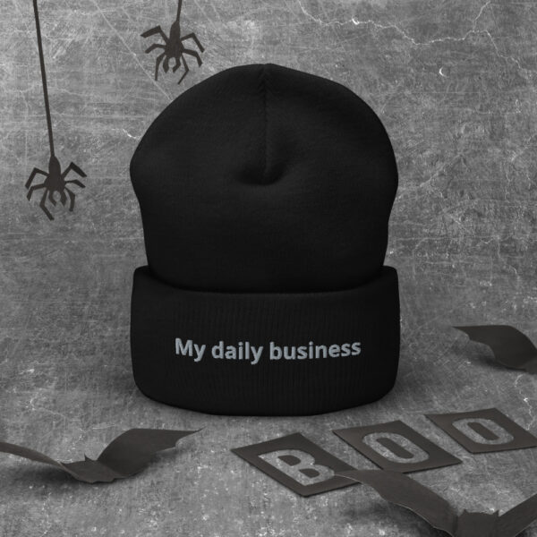 Umgeschlagene Beanie